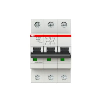 ABB S203L-D50 | Автоматичен прекъсвач | 3P, 50A, крива D