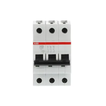 ABB S203L-C50 | Автоматичен прекъсвач | 3P, 50A, крива C