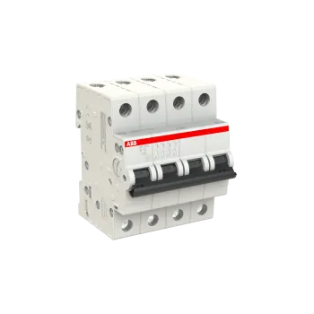 ABB SH204L-B10 | Автоматичен прекъсвач | 4P, 10A, крива B ABB SH204L-B10 | Автоматичен прекъсвач | 4P, 10A, крива B