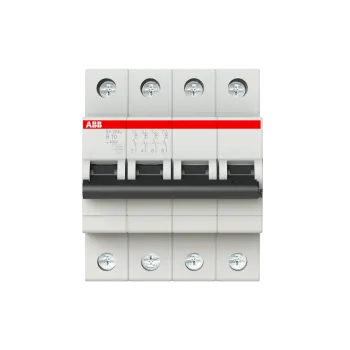 ABB SH204L-B10 | Автоматичен прекъсвач | 4P, 10A, крива B