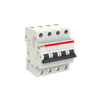 ABB SH204L-C20 | Автоматичен прекъсвач | 4P, 20A, крива C ABB SH204L-C20 | Автоматичен прекъсвач | 4P, 20A, крива C