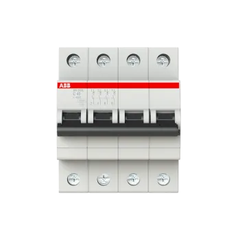 ABB SH204L-C40 | Автоматичен прекъсвач | 4P, 40A, крива C