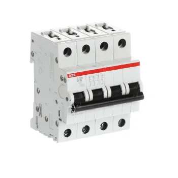 ABB S204L-D16 | Автоматичен прекъсвач | 4P, 16A, крива D ABB S204L-D16 | Автоматичен прекъсвач | 4P, 16A, крива D