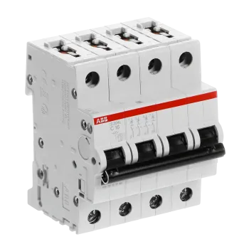 ABB S204L-C16 | Автоматичен прекъсвач | 4P, 16A, крива C ABB S204L-C16 | Автоматичен прекъсвач | 4P, 16A, крива C