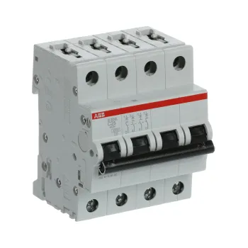 ABB S204L-C25 | Автоматичен прекъсвач | 4P, 25A, крива C ABB S204L-C25 | Автоматичен прекъсвач | 4P, 25A, крива C