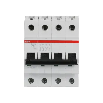 ABB S204L-D32 | Автоматичен прекъсвач | 4P, 32A, крива D