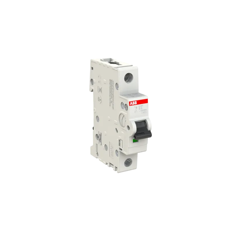 ABB S201-D3 | Автоматичен прекъсвач | 1P, 3A, крива D ABB S201-D3 | Автоматичен прекъсвач | 1P, 3A, крива D