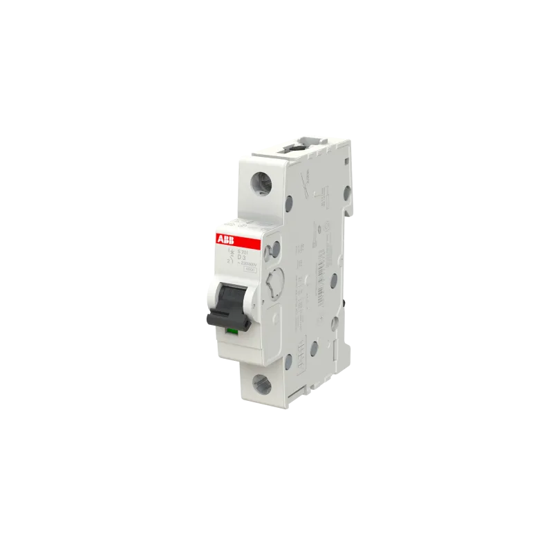 ABB S201-D3 | Автоматичен прекъсвач | 1P, 3A, крива D ABB S201-D3 | Автоматичен прекъсвач | 1P, 3A, крива D