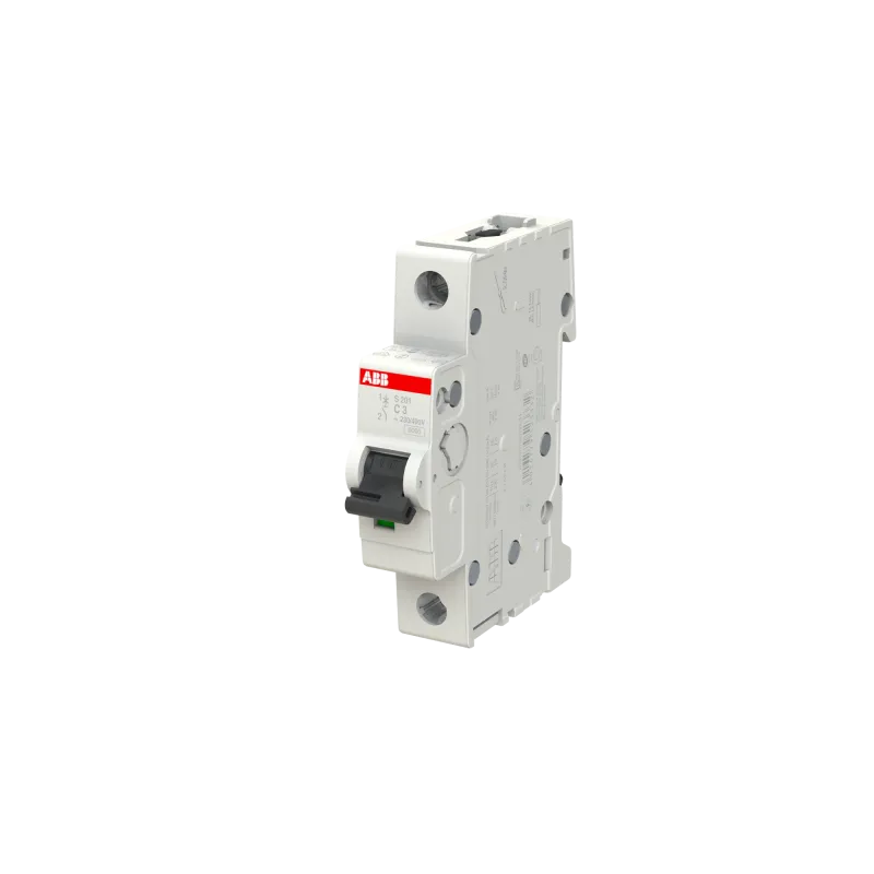 ABB S201-C3 | Автоматичен прекъсвач | 1P, 3A, крива C ABB S201-C3 | Автоматичен прекъсвач | 1P, 3A, крива C