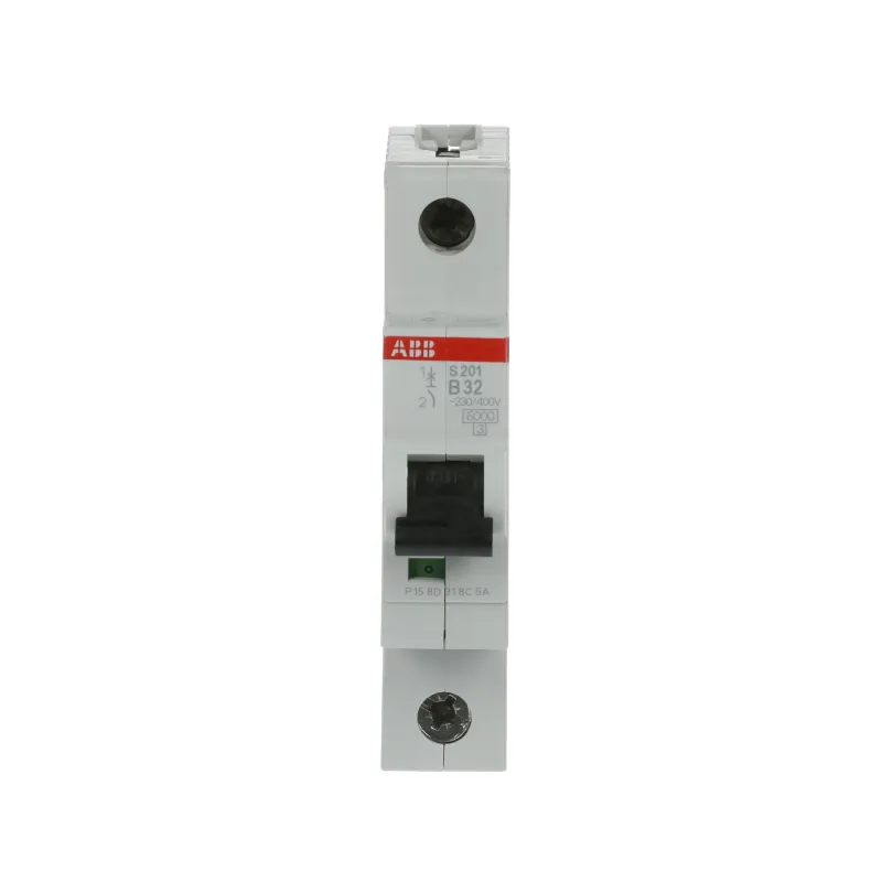 ABB S201-B32 | Автоматичен прекъсвач | 1P, 32A, крива B ABB S201-B32 | Автоматичен прекъсвач | 1P, 32A, крива B