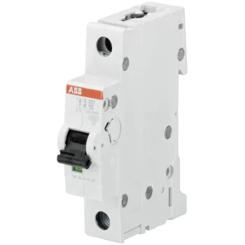 ABB S201-K5 | Автоматичен прекъсвач | 1P, 5A, крива K ABB S201-K5 | Автоматичен прекъсвач | 1P, 5A, крива K