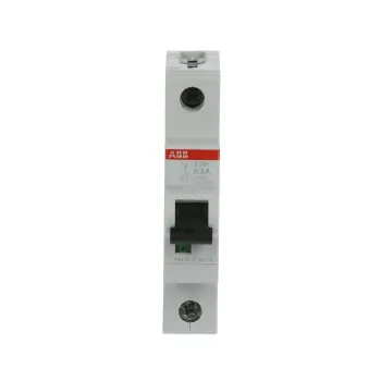 ABB S201-K6 | Автоматичен прекъсвач | 1P, 6A, крива K