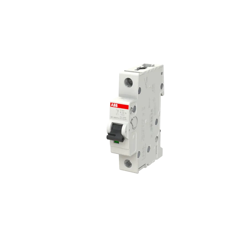 ABB S201-K32 | Автоматичен прекъсвач | 1P, 32A, крива K ABB S201-K32 | Автоматичен прекъсвач | 1P, 32A, крива K
