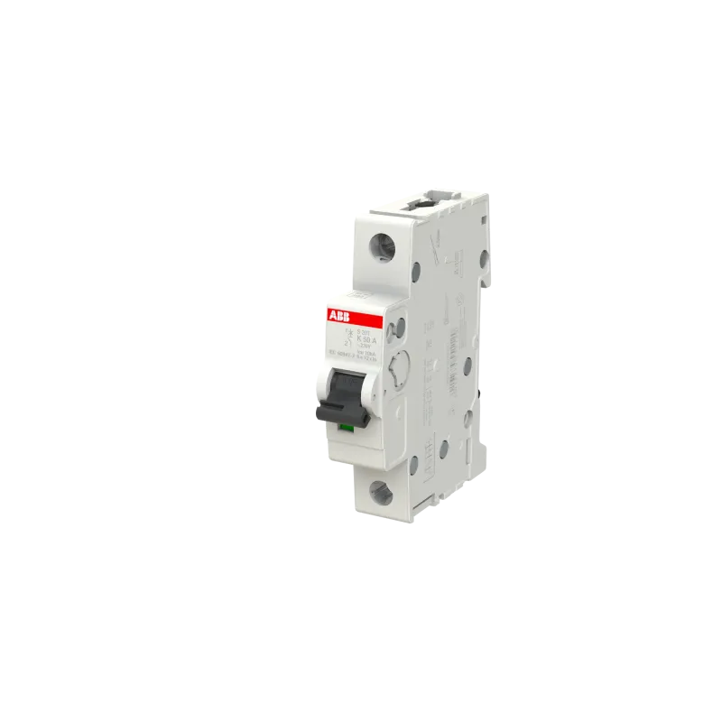 ABB S201-K50 | Автоматичен прекъсвач | 1P, 50A, крива K ABB S201-K50 | Автоматичен прекъсвач | 1P, 50A, крива K