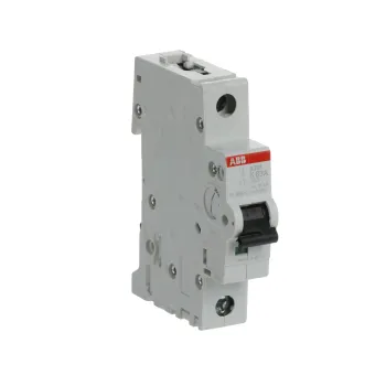 ABB S201-K63 | Автоматичен прекъсвач | 1P, 63A, крива K ABB S201-K63 | Автоматичен прекъсвач | 1P, 63A, крива K