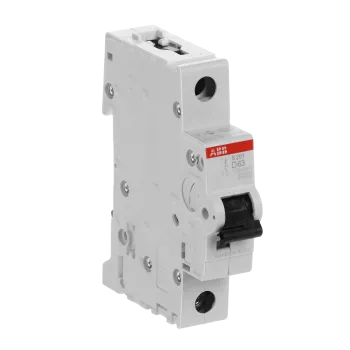 ABB S201-D63 | Автоматичен прекъсвач | 1P, 63A, крива D