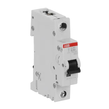 ABB S201-B80 | Автоматичен прекъсвач | 1P, 80A, крива B, 6kA ABB S201-B80 | Автоматичен прекъсвач | 1P, 80A, крива B, 6kA