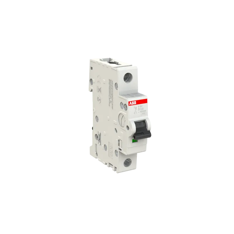 ABB S201-D0.5 | Автоматичен прекъсвач | 1P, 0.5A, крива D