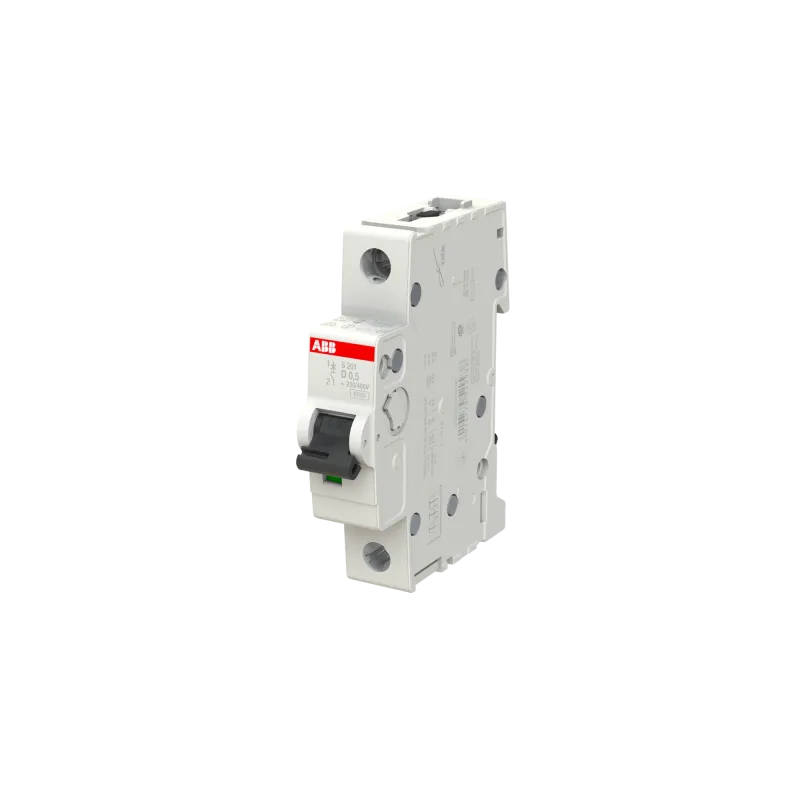 ABB S201-D0.5 | Автоматичен прекъсвач | 1P, 0.5A, крива D