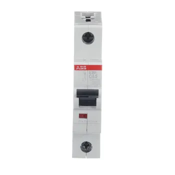 ABB S201-C0.5 | Автоматичен прекъсвач | 1P, 0.5A, крива C