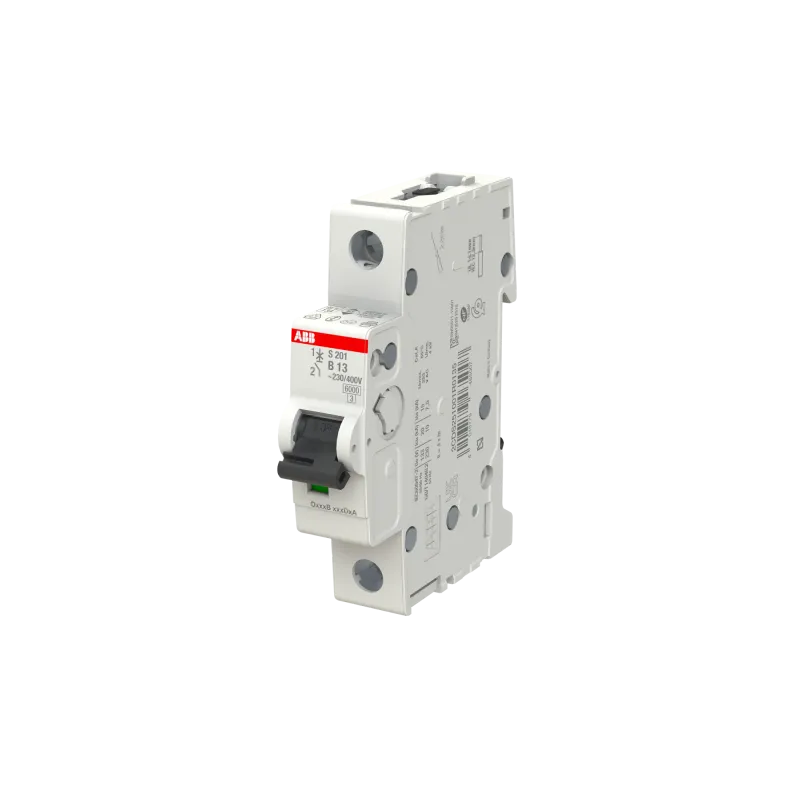 ABB S201-B13 MTB | Автоматичен прекъсвач | 1P, 13A, крива B ABB S201-B13 MTB | Автоматичен прекъсвач | 1P, 13A, крива B