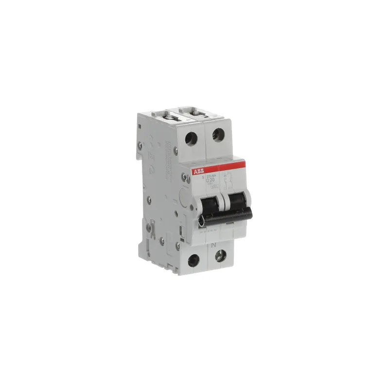 ABB S201-D20NA | Автоматичен прекъсвач | 1P+N, 20A, крива D, 6kA