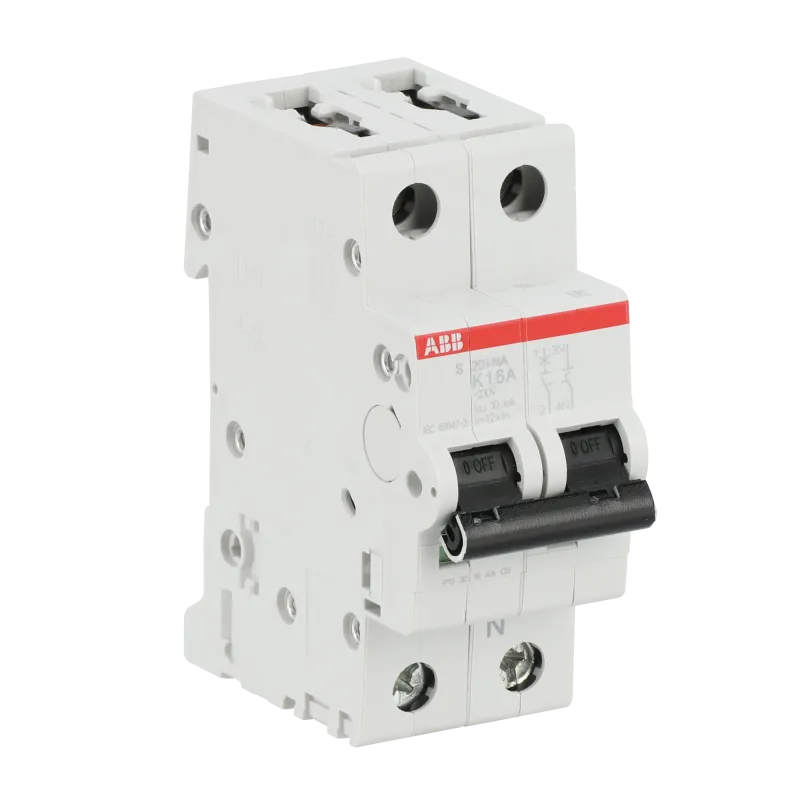 ABB S201-K1.6NA | Автоматичен прекъсвач | 1P+N, 1.6A, крива K