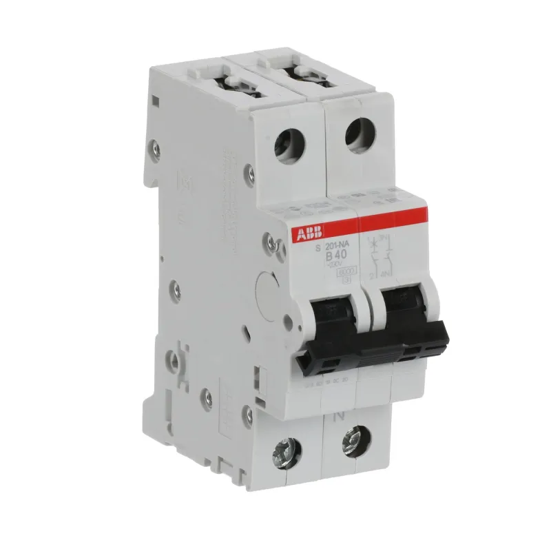 ABB S201-B40NA | Автоматичен прекъсвач | 1P+N, 40A, крива B, 6kA