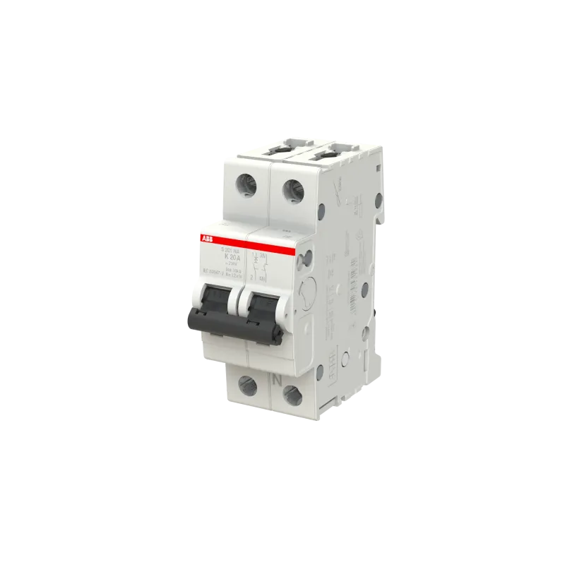 ABB S201-K20NA | Автоматичен прекъсвач | 1P+N, 20A, крива K ABB S201-K20NA | Автоматичен прекъсвач | 1P+N, 20A, крива K