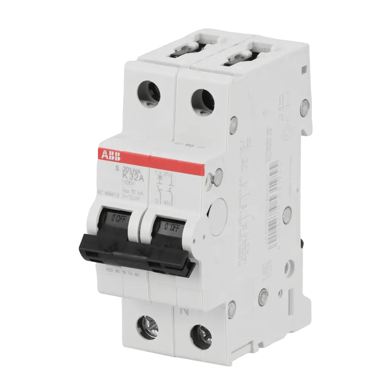 ABB S201-K32NA | Автоматичен прекъсвач | 1P+N, 32A, крива K ABB S201-K32NA | Автоматичен прекъсвач | 1P+N, 32A, крива K