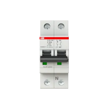 ABB S201-Z32NA | Автоматичен прекъсвач | 1P+N, 32A, крива Z