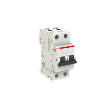 ABB S202-D2 | Автоматичен прекъсвач | 2P, 2A, крива D ABB S202-D2 | Автоматичен прекъсвач | 2P, 2A, крива D