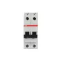 ABB S202-C2 | Автоматичен прекъсвач | 2P, 2A, крива C