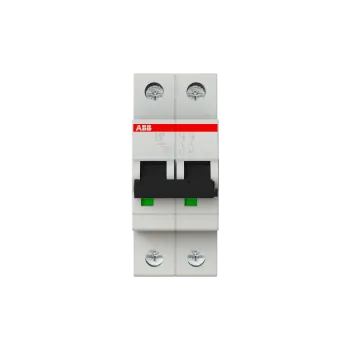 ABB S202-C6 | Автоматичен прекъсвач | 2P, 6A, крива C
