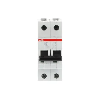 ABB S202-D8 | Автоматичен прекъсвач | 2P, 8A, крива D