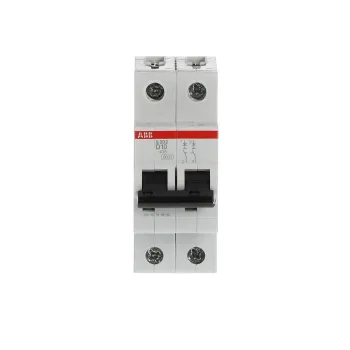 ABB S202-D10 | Автоматичен прекъсвач | 2P, 10A, крива D