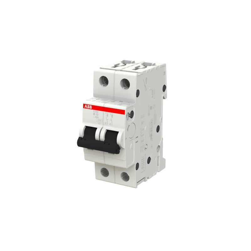 ABB S202-B10 | Автоматичен прекъсвач | 2P, 10A, крива B ABB S202-B10 | Автоматичен прекъсвач | 2P, 10A, крива B