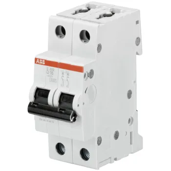 ABB S202-D13 | Автоматичен прекъсвач | 2P, 13A, крива D ABB S202-D13 | Автоматичен прекъсвач | 2P, 13A, крива D