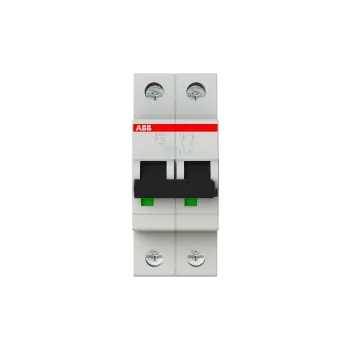 ABB S202-B13 | Автоматичен прекъсвач | 2P, 13A, крива B