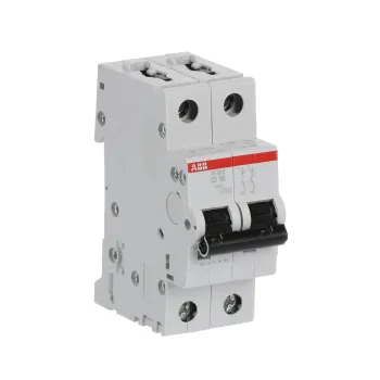 ABB S202-D16 | Автоматичен прекъсвач | 2P, 16A, крива D ABB S202-D16 | Автоматичен прекъсвач | 2P, 16A, крива D