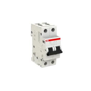 ABB S202-D20 | Автоматичен прекъсвач | 2P, 20A, крива D ABB S202-D20 | Автоматичен прекъсвач | 2P, 20A, крива D