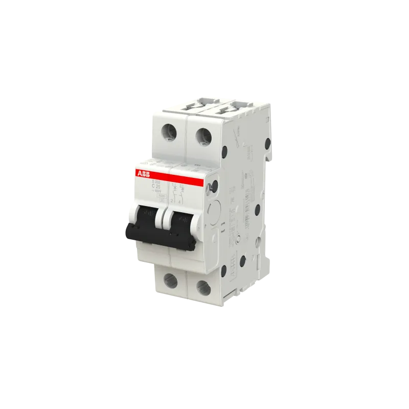 ABB S202-C25 | Автоматичен прекъсвач | 2P, 25A, крива C ABB S202-C25 | Автоматичен прекъсвач | 2P, 25A, крива C