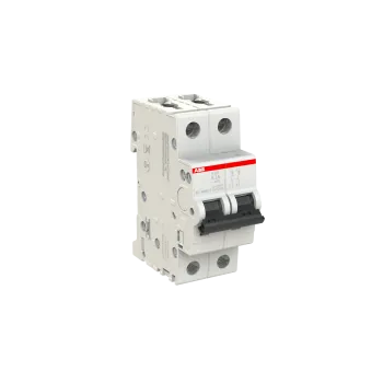 ABB S202-K2 | Автоматичен прекъсвач | 2P, 2A, крива K ABB S202-K2 | Автоматичен прекъсвач | 2P, 2A, крива K