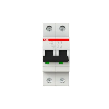 ABB S202-C32 | Автоматичен прекъсвач | 2P, 32A, крива C