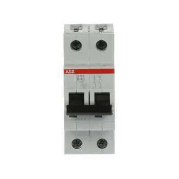 ABB S202-B40 | Автоматичен прекъсвач | 2P, 40A, крива B