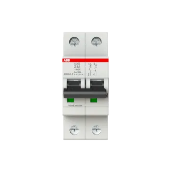 ABB S202-Z8 | Автоматичен прекъсвач | 2P, 8A, крива Z
