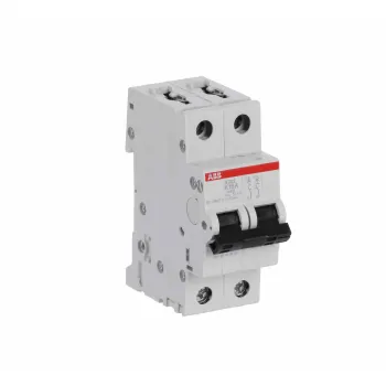 ABB S202-K16 | Автоматичен прекъсвач | 2P, 16A, крива K ABB S202-K16 | Автоматичен прекъсвач | 2P, 16A, крива K