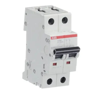 ABB S202-K20 | Автоматичен прекъсвач | 2P, 20A, крива K ABB S202-K20 | Автоматичен прекъсвач | 2P, 20A, крива K