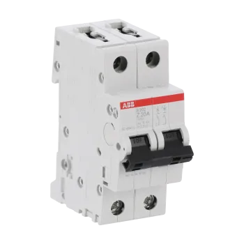ABB S202-Z20 | Автоматичен прекъсвач | 2P, 20A, крива Z