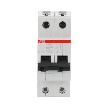 ABB S202-Z20 | Автоматичен прекъсвач | 2P, 20A, крива Z